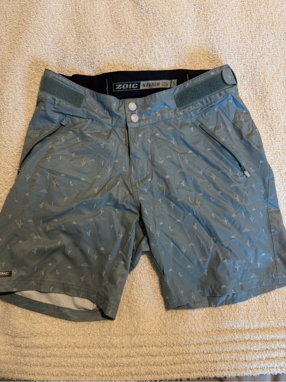 Zoic Navaeh Women's Bike Shorts in Slate Green